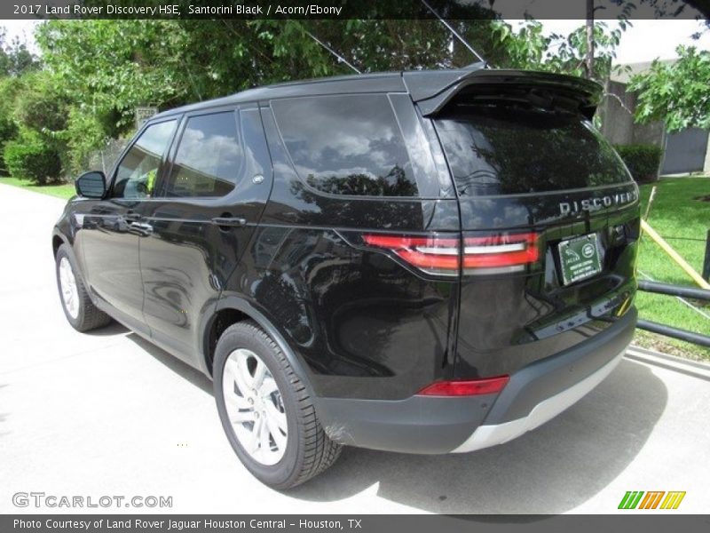 Santorini Black / Acorn/Ebony 2017 Land Rover Discovery HSE