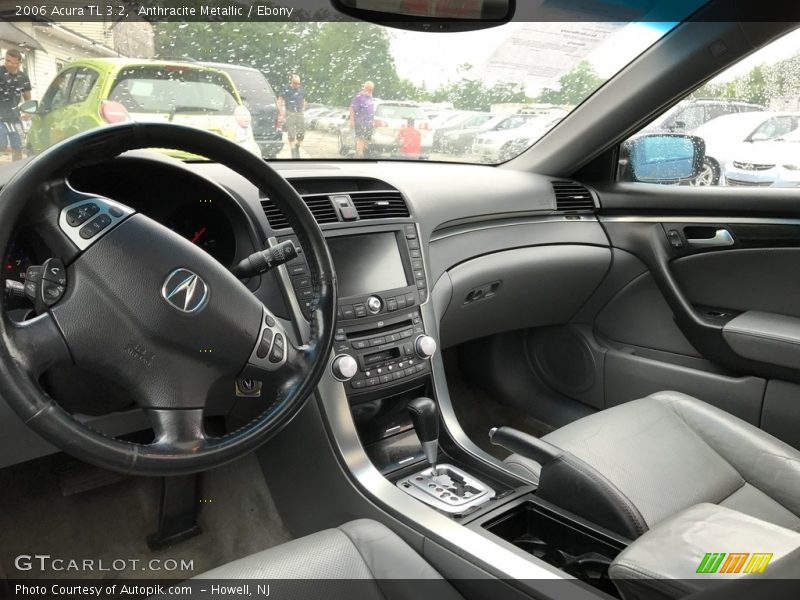 Anthracite Metallic / Ebony 2006 Acura TL 3.2