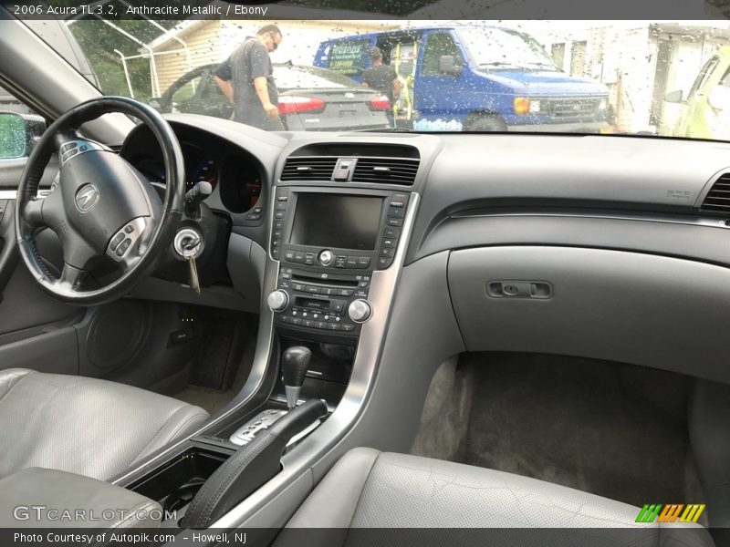 Anthracite Metallic / Ebony 2006 Acura TL 3.2