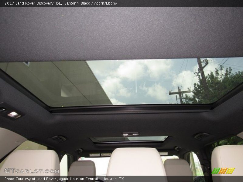 Santorini Black / Acorn/Ebony 2017 Land Rover Discovery HSE