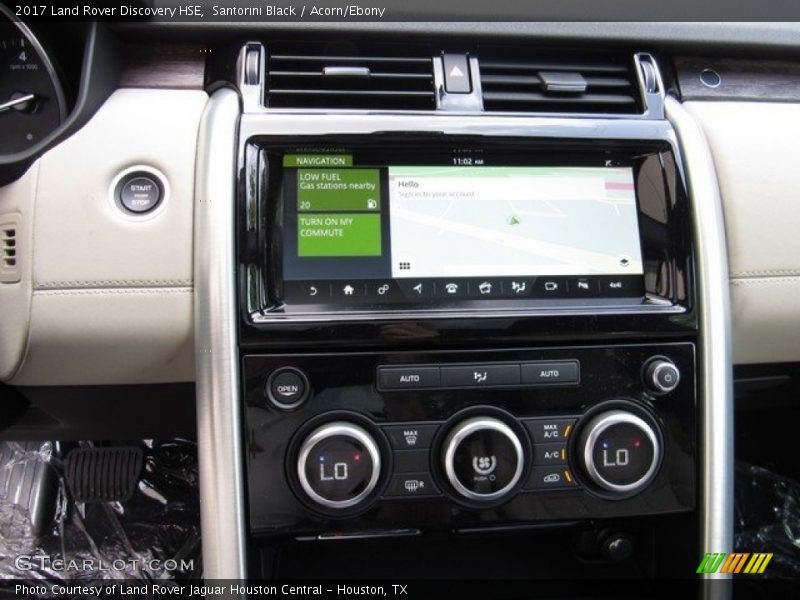 Santorini Black / Acorn/Ebony 2017 Land Rover Discovery HSE