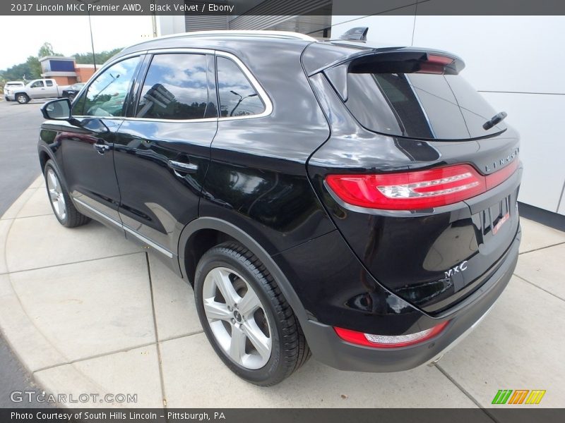 Black Velvet / Ebony 2017 Lincoln MKC Premier AWD