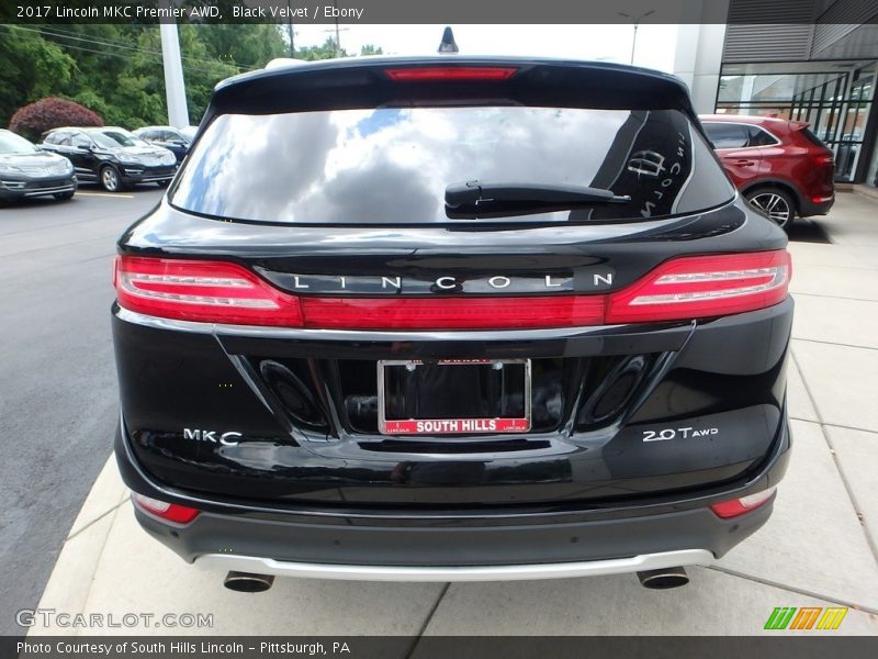 Black Velvet / Ebony 2017 Lincoln MKC Premier AWD