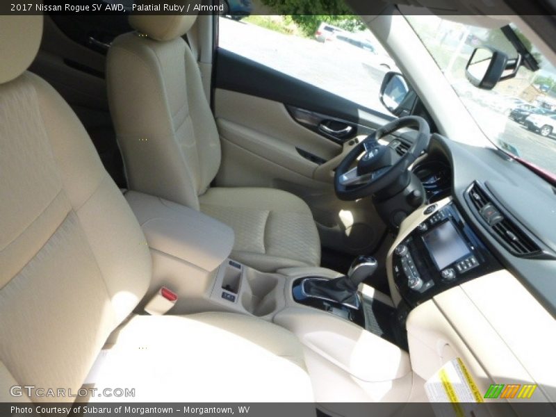 Palatial Ruby / Almond 2017 Nissan Rogue SV AWD
