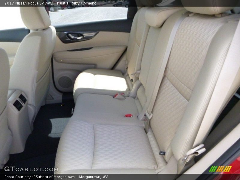 Palatial Ruby / Almond 2017 Nissan Rogue SV AWD
