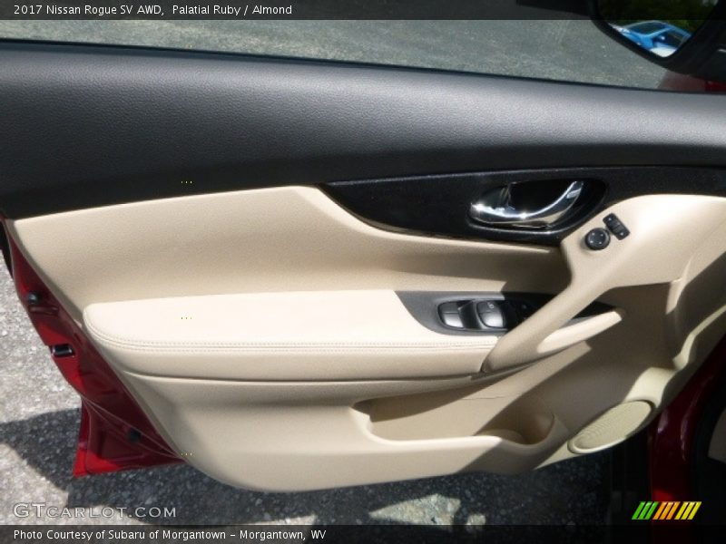 Palatial Ruby / Almond 2017 Nissan Rogue SV AWD