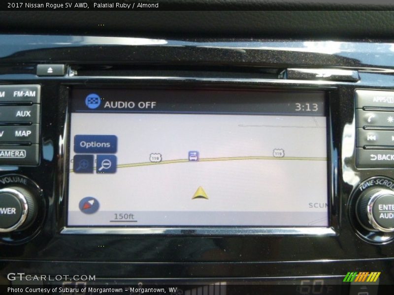 Palatial Ruby / Almond 2017 Nissan Rogue SV AWD