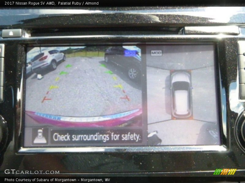 Palatial Ruby / Almond 2017 Nissan Rogue SV AWD