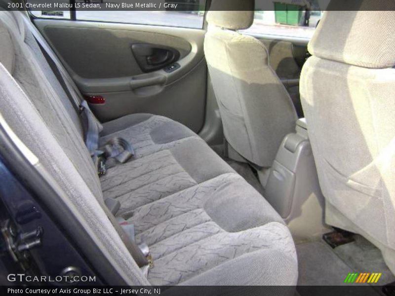 Navy Blue Metallic / Gray 2001 Chevrolet Malibu LS Sedan