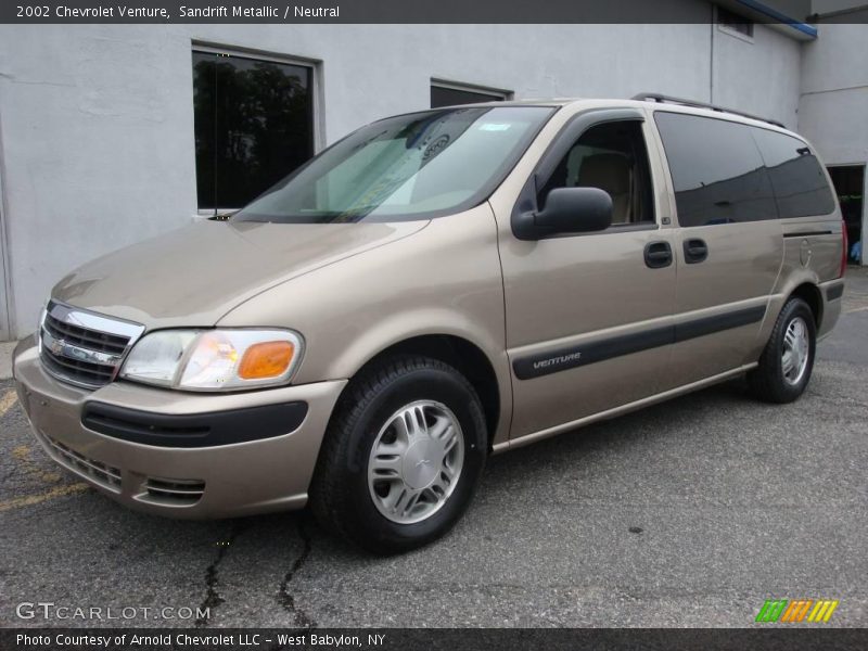 Sandrift Metallic / Neutral 2002 Chevrolet Venture