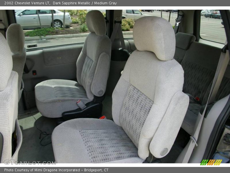 Dark Sapphire Metallic / Medium Gray 2002 Chevrolet Venture LT