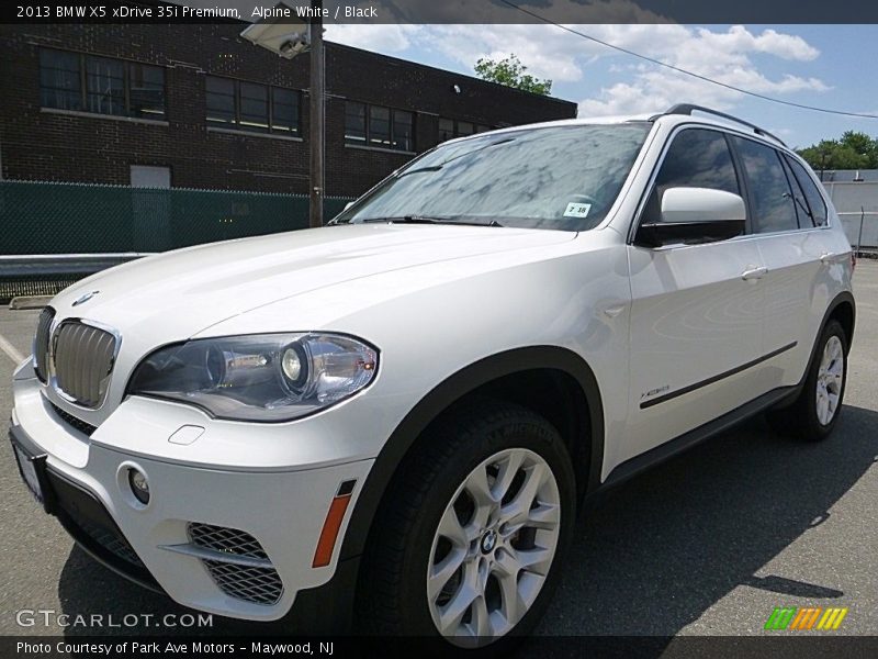 Alpine White / Black 2013 BMW X5 xDrive 35i Premium