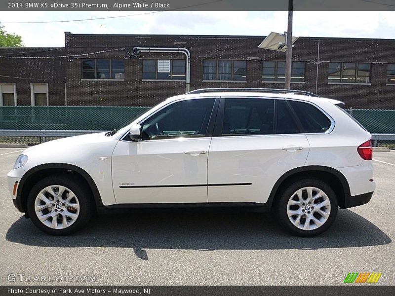 Alpine White / Black 2013 BMW X5 xDrive 35i Premium