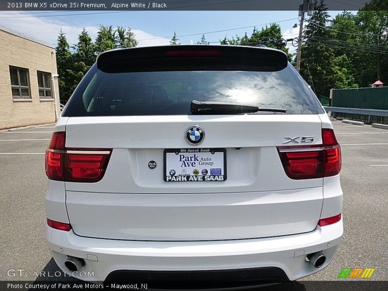 Alpine White / Black 2013 BMW X5 xDrive 35i Premium