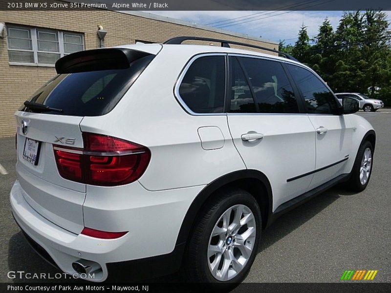 Alpine White / Black 2013 BMW X5 xDrive 35i Premium