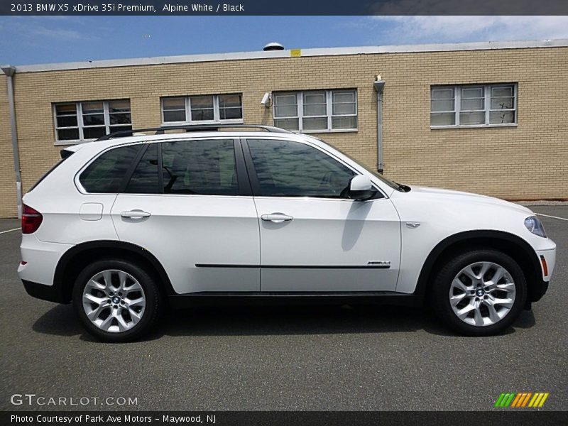 Alpine White / Black 2013 BMW X5 xDrive 35i Premium