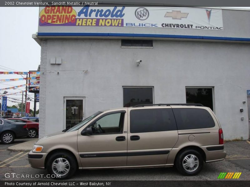 Sandrift Metallic / Neutral 2002 Chevrolet Venture