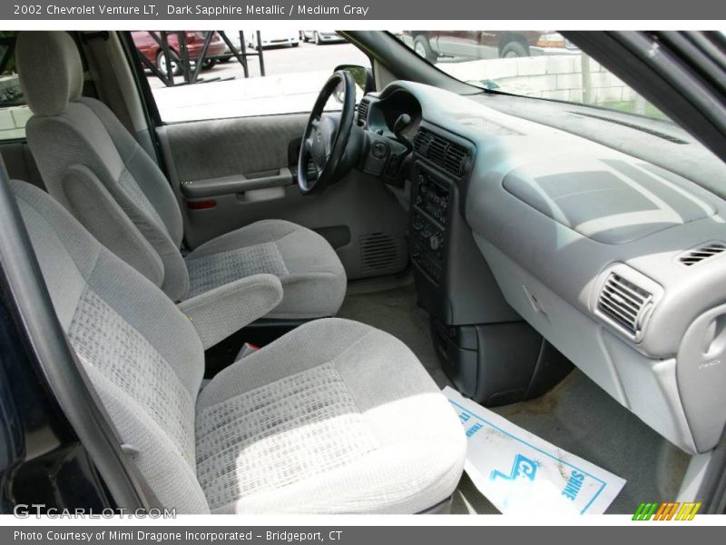 Dark Sapphire Metallic / Medium Gray 2002 Chevrolet Venture LT