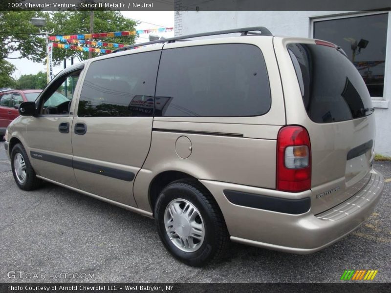 Sandrift Metallic / Neutral 2002 Chevrolet Venture