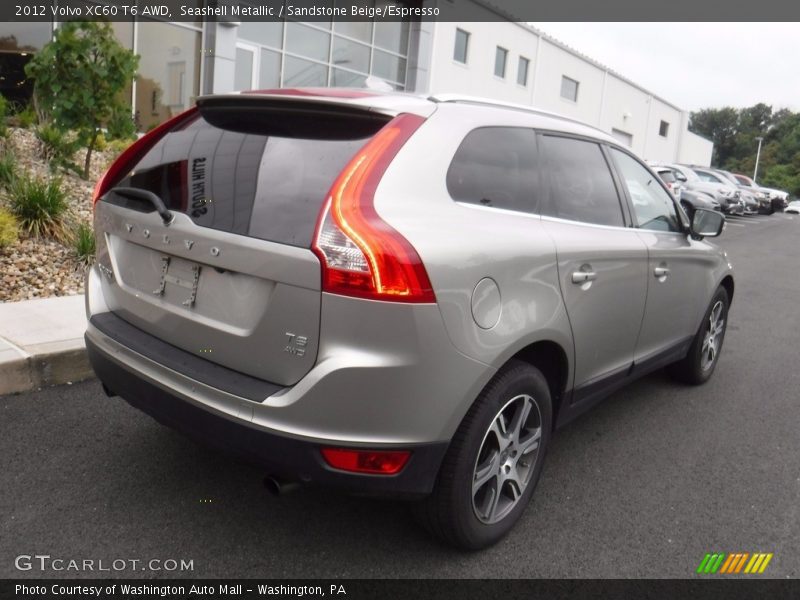 Seashell Metallic / Sandstone Beige/Espresso 2012 Volvo XC60 T6 AWD