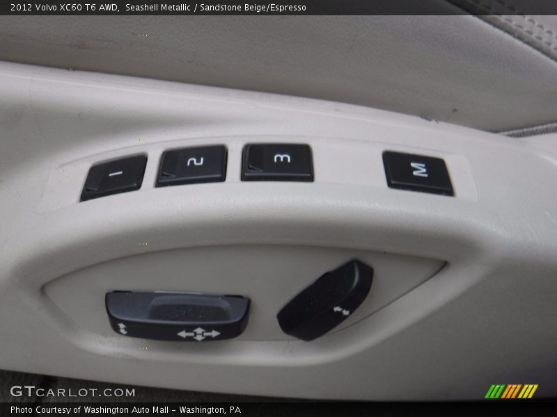 Seashell Metallic / Sandstone Beige/Espresso 2012 Volvo XC60 T6 AWD