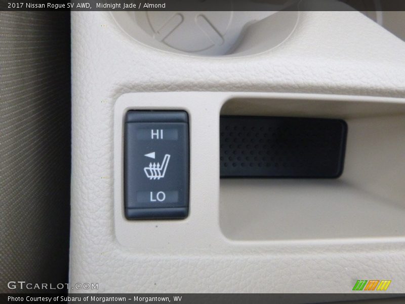 Midnight Jade / Almond 2017 Nissan Rogue SV AWD