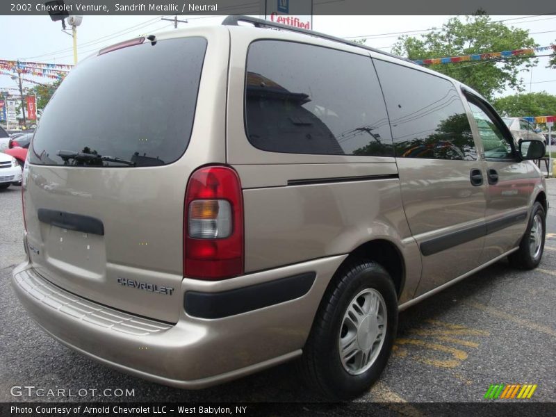 Sandrift Metallic / Neutral 2002 Chevrolet Venture