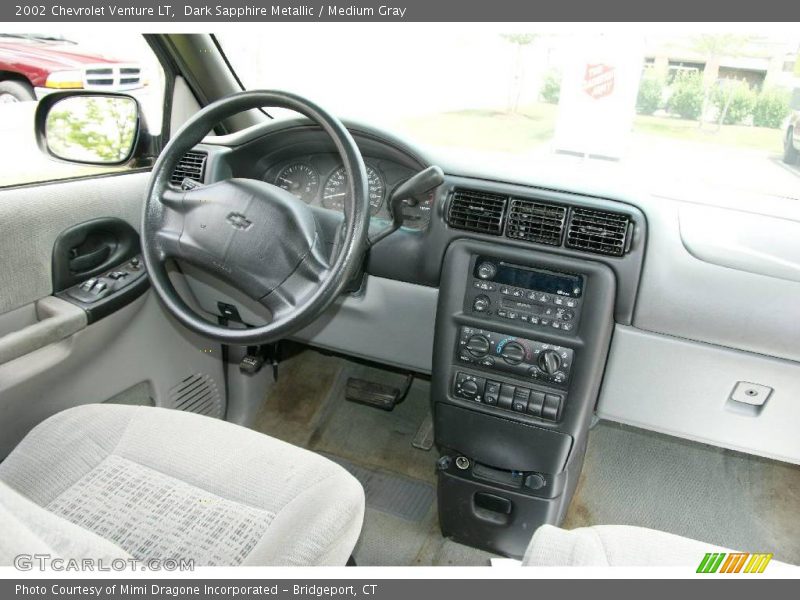 Dark Sapphire Metallic / Medium Gray 2002 Chevrolet Venture LT