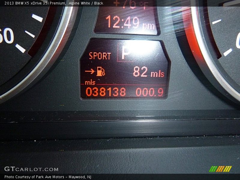 Alpine White / Black 2013 BMW X5 xDrive 35i Premium