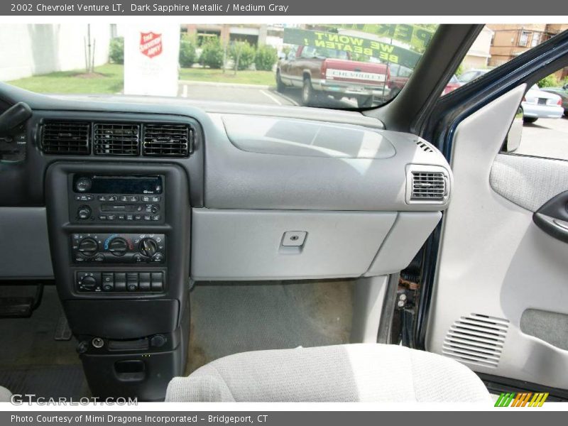 Dark Sapphire Metallic / Medium Gray 2002 Chevrolet Venture LT
