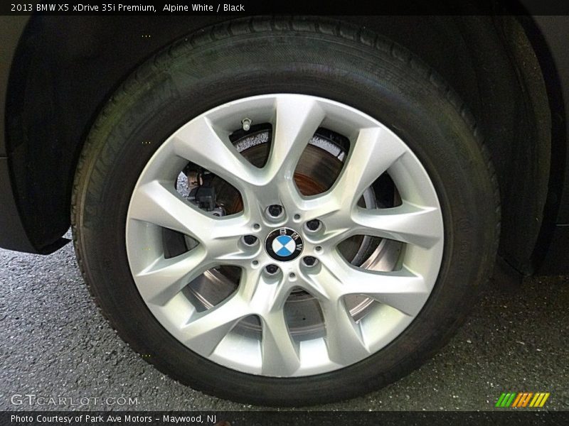 Alpine White / Black 2013 BMW X5 xDrive 35i Premium