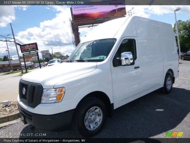 Glacier White / Gray 2017 Nissan NV 3500 HD SV Cargo