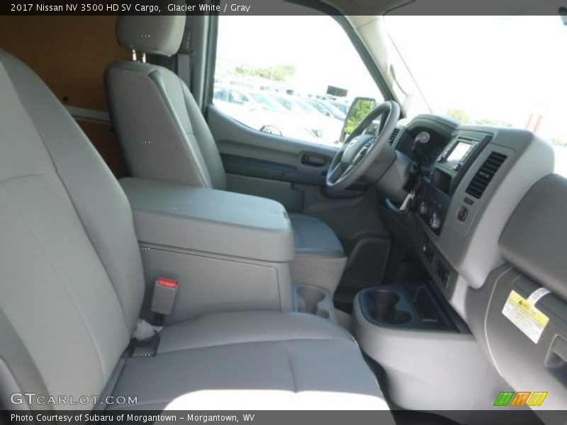 Glacier White / Gray 2017 Nissan NV 3500 HD SV Cargo