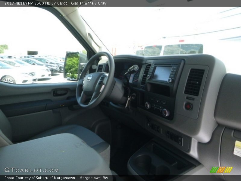Glacier White / Gray 2017 Nissan NV 3500 HD SV Cargo