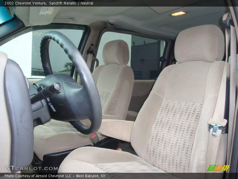 Sandrift Metallic / Neutral 2002 Chevrolet Venture
