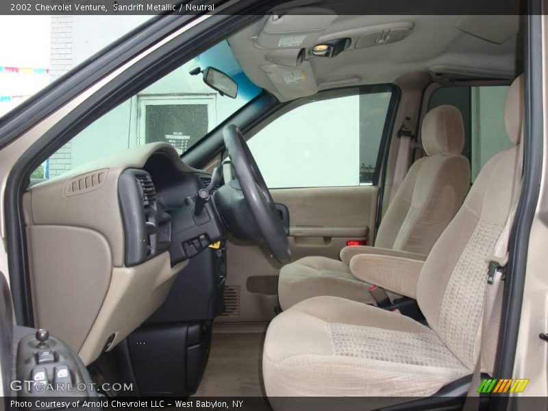 Sandrift Metallic / Neutral 2002 Chevrolet Venture