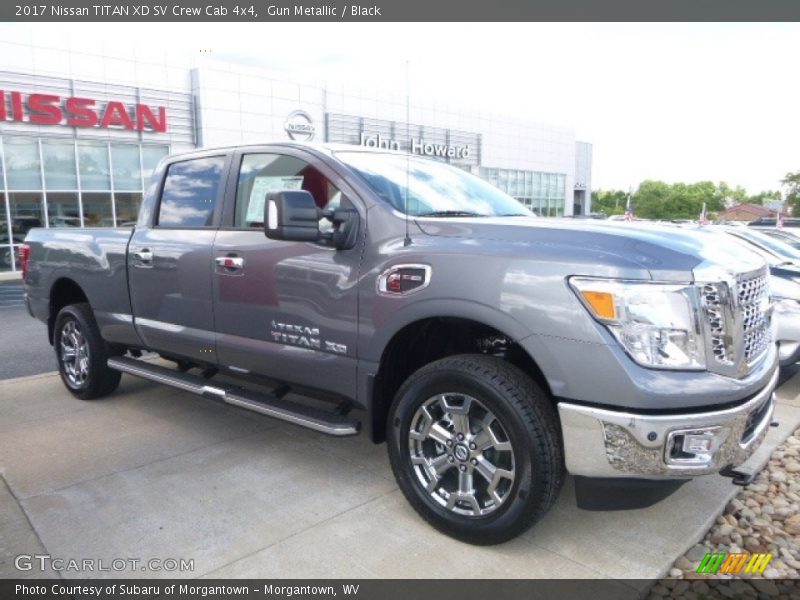 Gun Metallic / Black 2017 Nissan TITAN XD SV Crew Cab 4x4