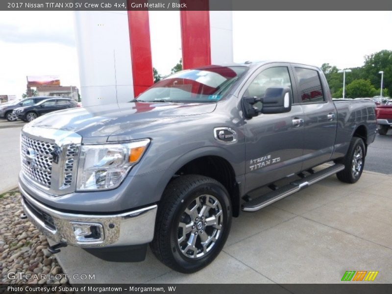 Front 3/4 View of 2017 TITAN XD SV Crew Cab 4x4