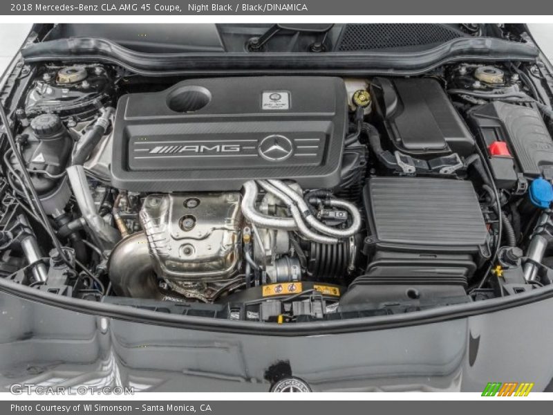  2018 CLA AMG 45 Coupe Engine - 2.0 Liter Twin-Turbocharged DOHC 16-Valve VVT 4 Cylinder