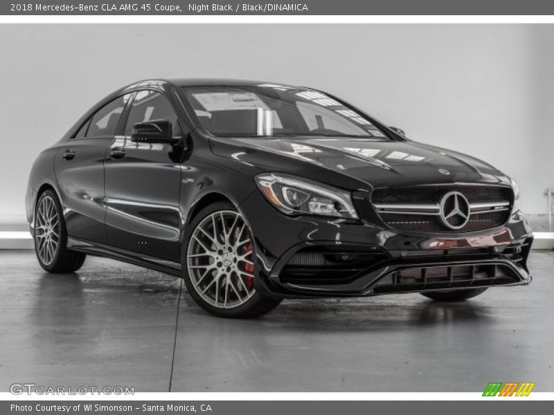 Front 3/4 View of 2018 CLA AMG 45 Coupe