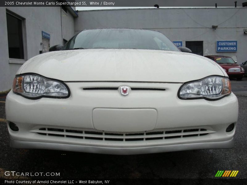 White / Ebony 2005 Chevrolet Monte Carlo Supercharged SS