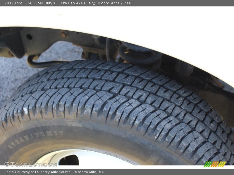 Oxford White / Steel 2012 Ford F350 Super Duty XL Crew Cab 4x4 Dually