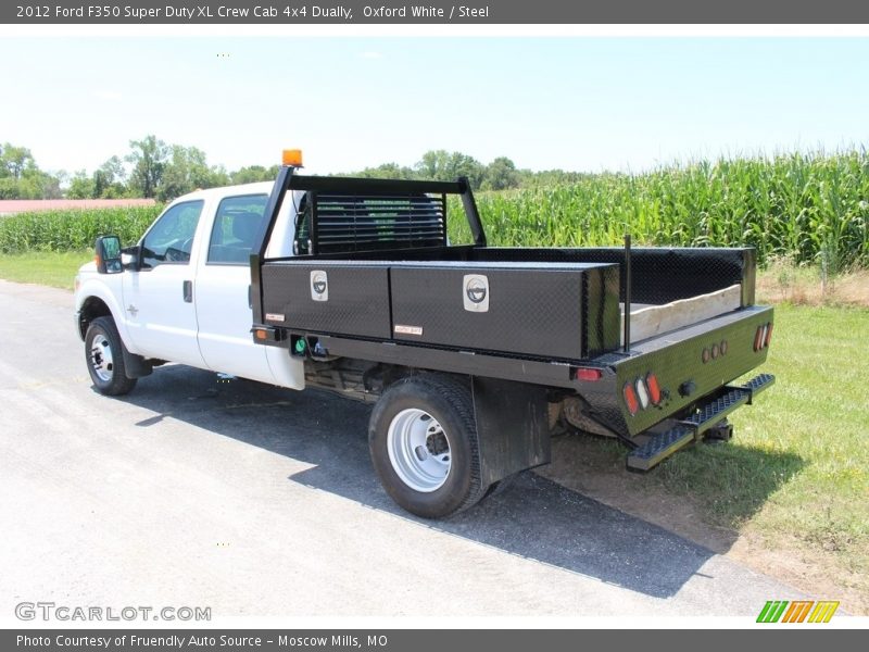 Oxford White / Steel 2012 Ford F350 Super Duty XL Crew Cab 4x4 Dually