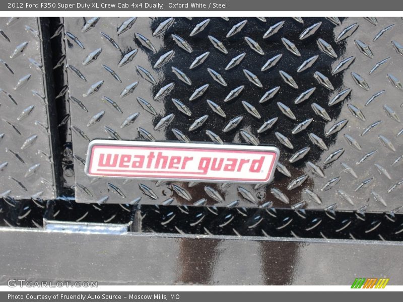 Oxford White / Steel 2012 Ford F350 Super Duty XL Crew Cab 4x4 Dually