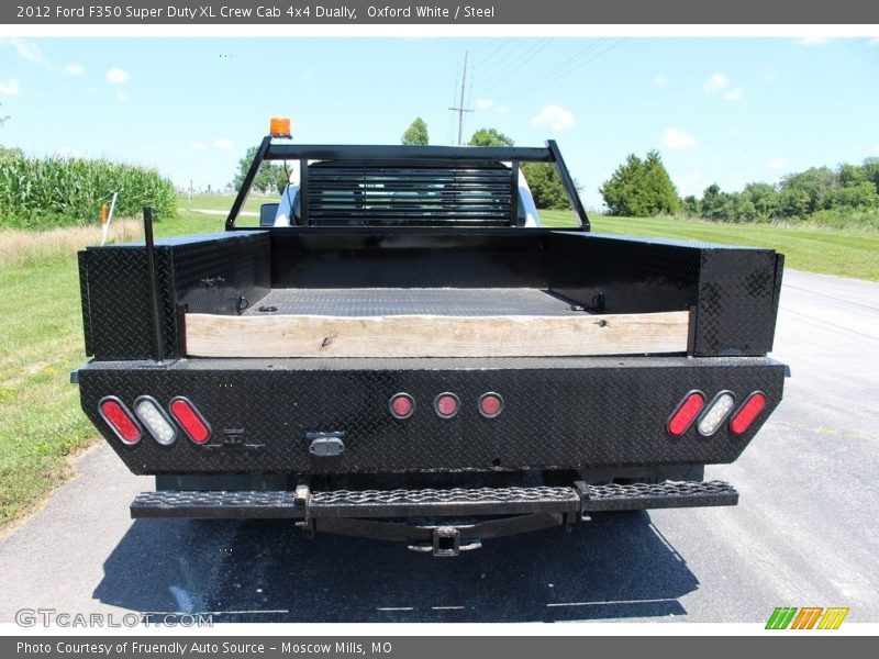 Oxford White / Steel 2012 Ford F350 Super Duty XL Crew Cab 4x4 Dually