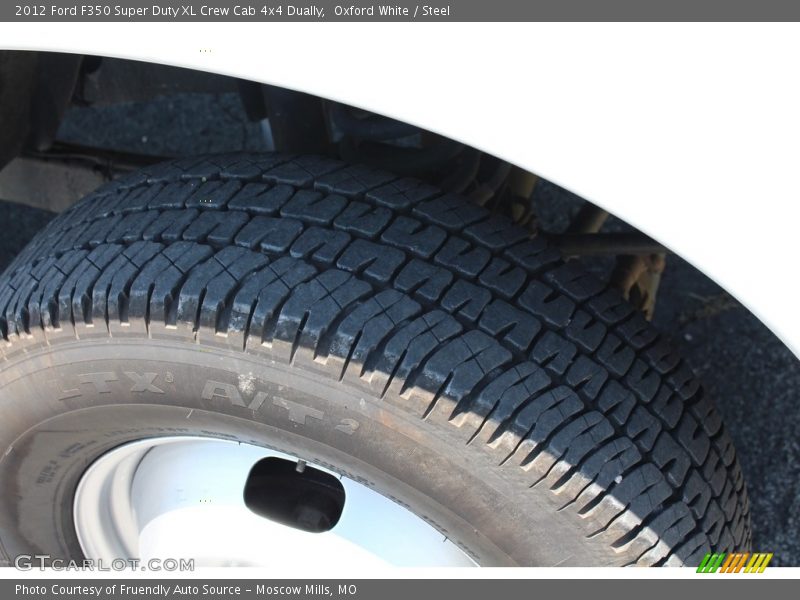 Oxford White / Steel 2012 Ford F350 Super Duty XL Crew Cab 4x4 Dually