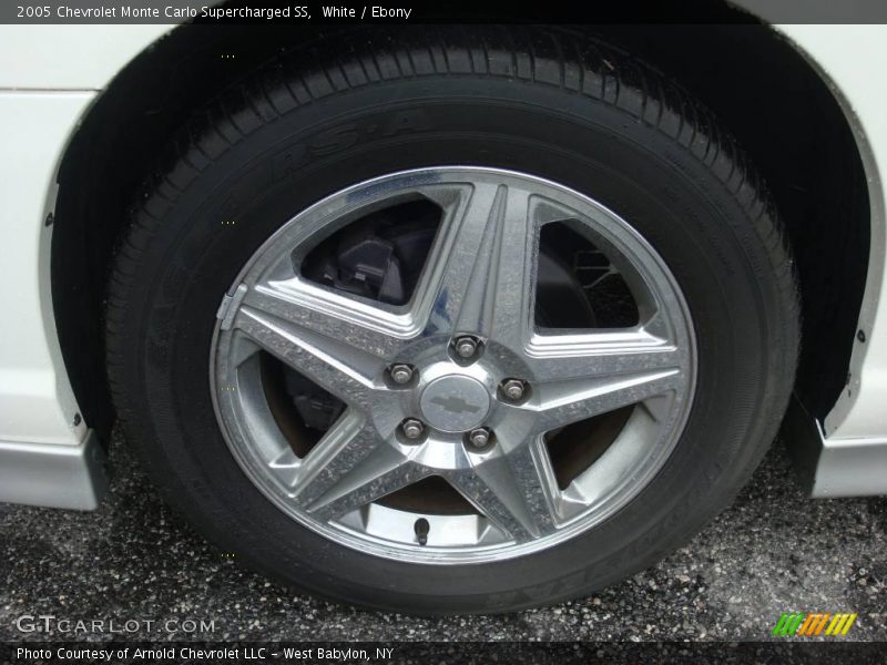 White / Ebony 2005 Chevrolet Monte Carlo Supercharged SS