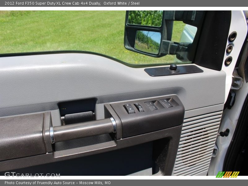 Oxford White / Steel 2012 Ford F350 Super Duty XL Crew Cab 4x4 Dually