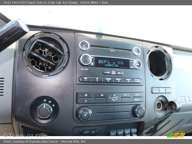 Oxford White / Steel 2012 Ford F350 Super Duty XL Crew Cab 4x4 Dually