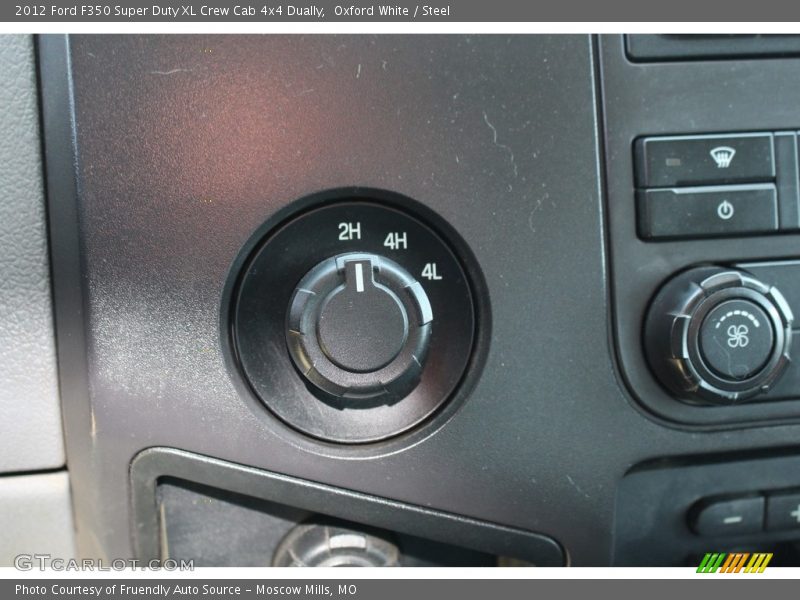 Oxford White / Steel 2012 Ford F350 Super Duty XL Crew Cab 4x4 Dually